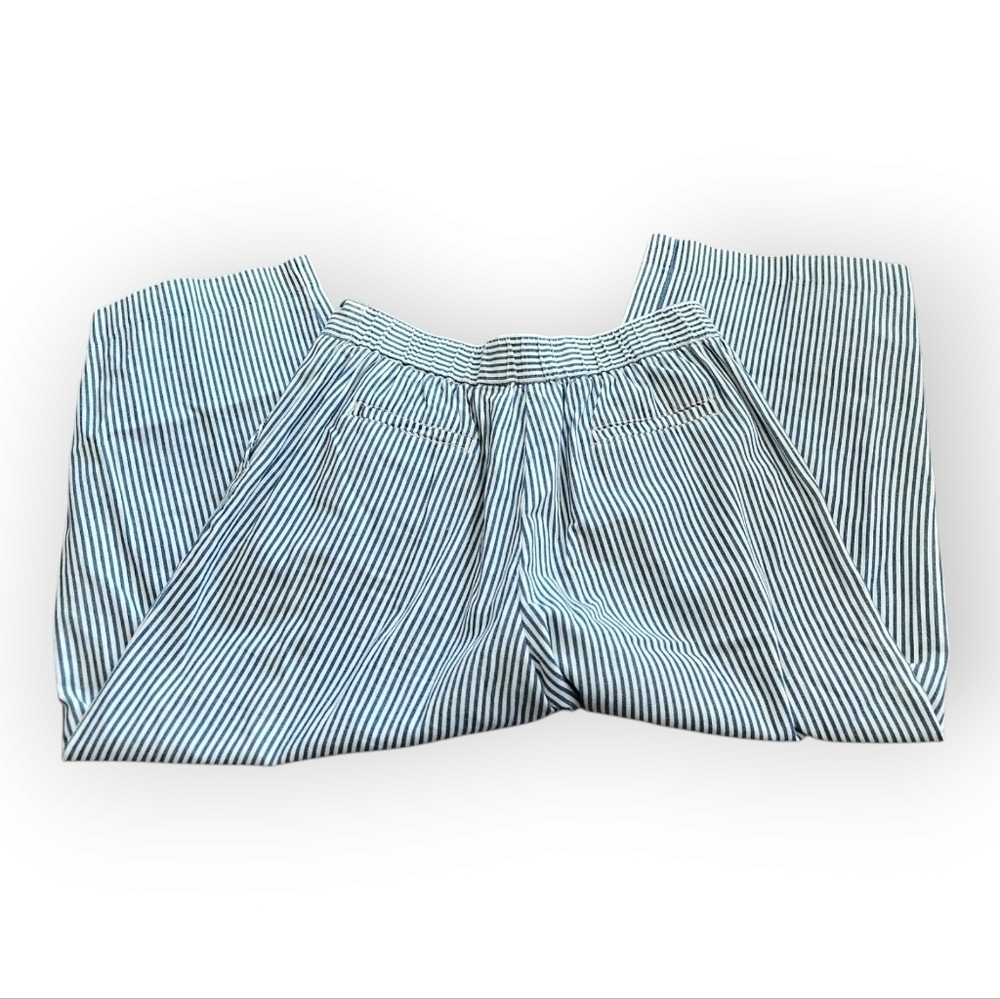Ruby Rd Railroad Stripe Capri Pants - Picture 2 of 5